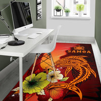 Samoa Area Rugs - Tribal Tuna Fish - Polynesian Pride