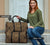 Polynesian Symmetry Gold Hawaii Travel Bag - Polynesian Pride