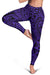 Polynesian Hawaiian Style Tribal Tattoo Violet Hawaii Women's Leggings AH - Polynesian Pride