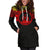 Vanuatu Women Hoodie Dress - Vanuatu Coat Of Arms Polynesian Reggae Color - Polynesian Pride