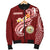 Hawaii Men's Bomber Jacket - Hawaii Seal Polynesian Patterns Plumeria - Polynesian Pride