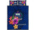 Samoa Polynesian Quilt Bed Set - Floral With Seal Blue - Polynesian Pride