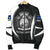 Nauru Polynesian Bomber Jacket (Men) - Nauru Spirit (White) - Polynesian Pride