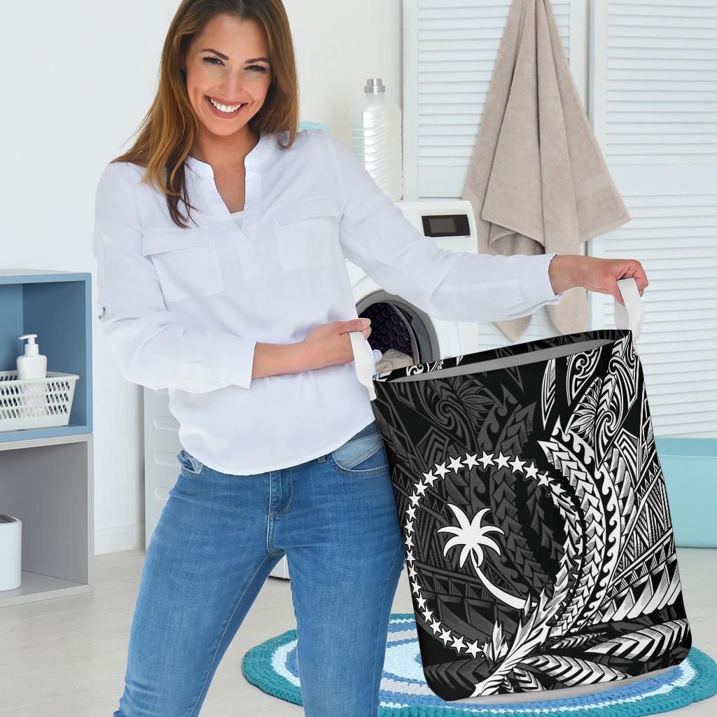 Chuuk State Laundry Basket - Wings Style - Polynesian Pride