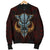 Hawaii Wild Boar Kamapua'a Men's Bomber Jacket - Red - Hawaiian Mythology Style - Polynesian Pride