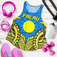 Palau Premium Racerback Tank A7 - Polynesian Pride