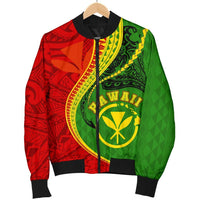 Kanaka Maoli Men's Bomber Jacket Hawaii Kanaloa Tatau - Polynesian Pride
