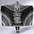 Papua New Guinea Polynesian Chief Hooded Blanket - Black Version - Polynesian Pride