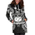 Samoa Polynesian Hoodie Dress Map Black - Polynesian Pride