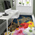 Hawaii Honu Hibiscus Galaxy Rug - Polynesian Pride