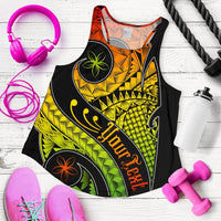 Pohnpei Personalised Women's Racerback Tank - Polynesian Decorative Patterns Art - Polynesian Pride