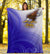 American Samoa Polynesian Premium Blanket - Bald Eagle (Blue) - Polynesian Pride