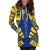 Tokelau Hoodie Dress - Polynesian Tattoo Flag - Polynesian Pride