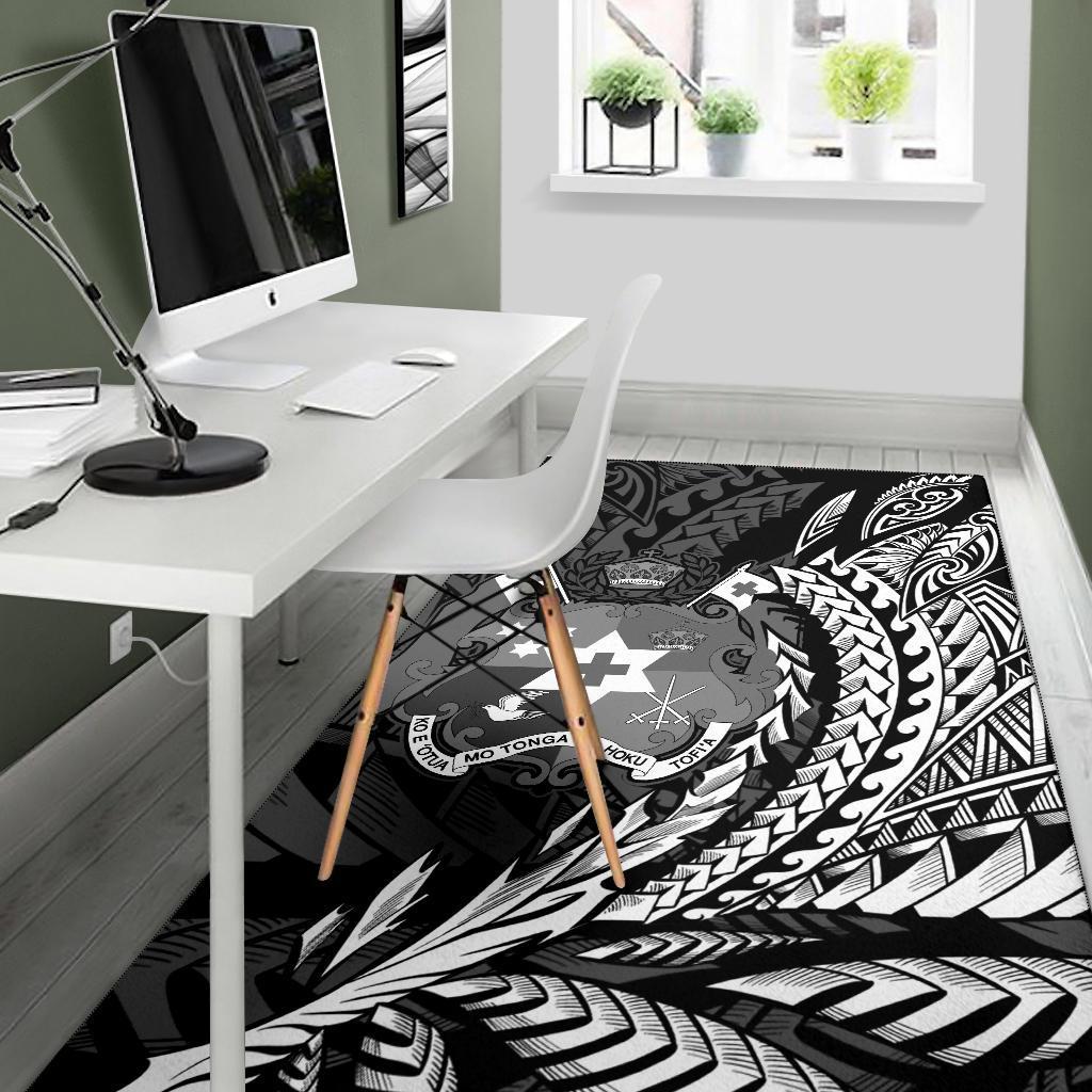 Tonga Area Rug - Wings Style - Polynesian Pride
