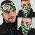 New Zealand Maori Tribal Ornament Bandana - Green - Polynesian Pride