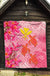 Hawaii Premium Quilt - Polynesian Pink Plumeria Turtle - Polynesian Pride