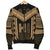 Hawaiian Kanaka Polynesian Women's Bomber Jacket Active Gold - Polynesian Pride