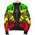 Norfolk Island Men Bomber Jackets - Polynesian Tattoo Reggae - Polynesian Pride