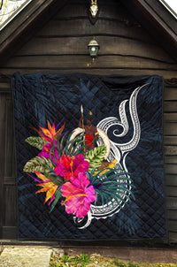 Vanuatu Polynesian Premium Quilt - Tropical Flower - Polynesian Pride