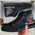 Pohnpei Micronesia High Top Shoes - Tropical Flower - Polynesian Pride