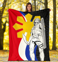 Philippines Premium Blanket - King Lapu - Lapu Polynesian Pattern - Polynesian Pride