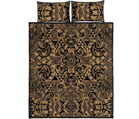 Hawaii Quilt Bed Set Polynesia Kakau Turtle AH - Polynesian Pride