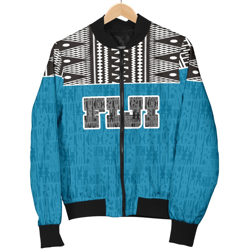Fiji Women's Bomber Jacket - Polynesian Design - Polynesian Pride
