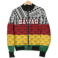 Hawaii Men's Bomber Jacket - Kanaka Maoli Version - Polynesian Pride