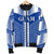 Guam Polynesia Men's Bomber Jacket Blue - White - Polynesian Pride