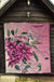 Hawaii Clematis Humming Bird Premium Quilt - Polynesian Pride