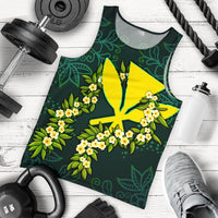 Polynesian Hawaii Men Tank Top - Ti Leaf Lei Turtle - Polynesian Pride