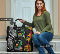 Pohnpei State Travel Bag - Seal Spiral Polynesian Patterns - Polynesian Pride