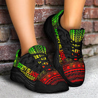 Society Islands Chunky Sneakers - Polynesian Chief Reggae Version - Polynesian Pride