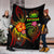 Polynesian Hawaii Premium Blanket - Legend of Samoa (Reggae) - Polynesian Pride