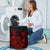 Tuvalu Laundry Basket - Polynesian Turtle Hibiscus Red - Polynesian Pride