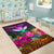 Polynesian Hawaii Personalised Kanaka Maoli Area Rug - Summer Hibiscus - Polynesian Pride