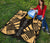 Tuvalu Premium Quilt - Tuvalu Coat Of Arms Polynesian Gold Tattoo - Polynesian Pride
