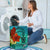 Cook Islands Laundry Basket - Custom Personalised Tropical Flowers Style - Polynesian Pride