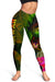 Polynesian Hawaii Polynesian Women's Leggings - Hibiscus and Banana Leaves - Polynesian Pride