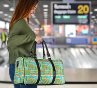 Hawaii Seamless Exotic Tiki Pattern Hawaii Travel Bag - Polynesian Pride