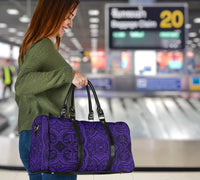 Polynesian Symmetry Violet Hawaii Travel Bag - Polynesian Pride
