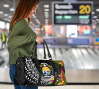 Nauru Travel Bag - Seal Spiral Polynesian Patterns - Polynesian Pride