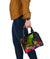New Caledonia Polynesian Personalised Shoulder Handbag - Hibiscus and Banana Leaves - Polynesian Pride