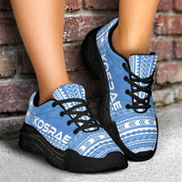 Kosrae Chunky Sneakers - Polynesian Chief Flag Version - Polynesian Pride