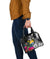 Nauru Shoulder Handbag - Turtle Plumeria Banana Leaf Crest - Polynesian Pride