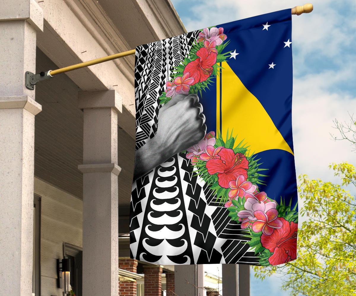 Tokelau Flag - Curve Style - Polynesian Pride
