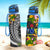 Cook Islands Hydro Tracking Bottle - Seal Spiral Polynesian Patterns - Polynesian Pride