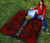 Tuvalu Premium Quilt - Tuvalu Coat Of Arms Polynesian Red Tattoo - Polynesian Pride
