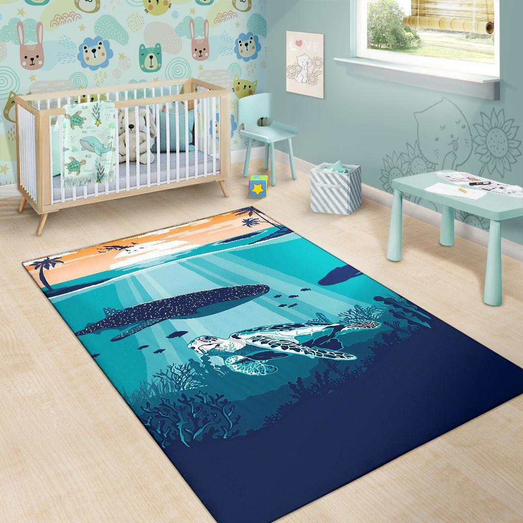 Sea Sunset Area Rug AH - Polynesian Pride
