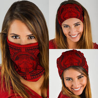 Hawaii Mauna Kea Pele Polynesian Bandana Red - Polynesian Pride